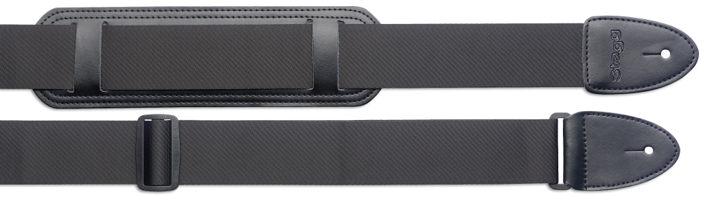 Nylon Gt Strap+Shld Pad/Black