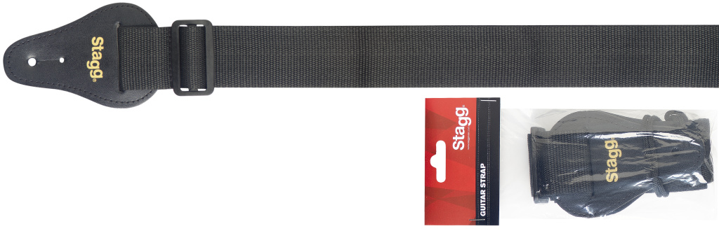 Nylon Guitar Strap/2"/Black