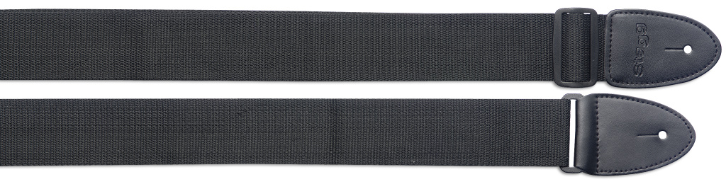 Nylon Guitar Strap/2"/Black