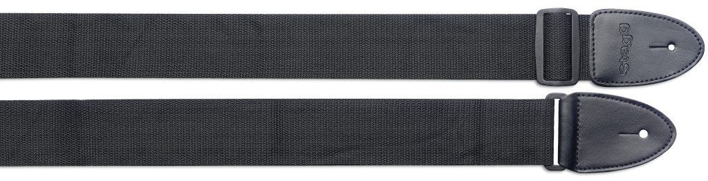Nylon Guitar Strap/2"/Black/L