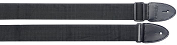 Nylon Guitar Strap/2"/Black/L