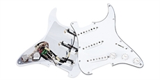 Pickguard Classic w/Liberator Assy White - 2