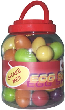 Plastic Egg Shaker Box/40Pcs