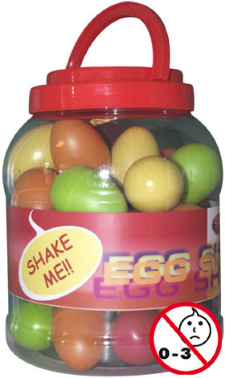 Plastic Egg Shaker Box/40Pcs - 2