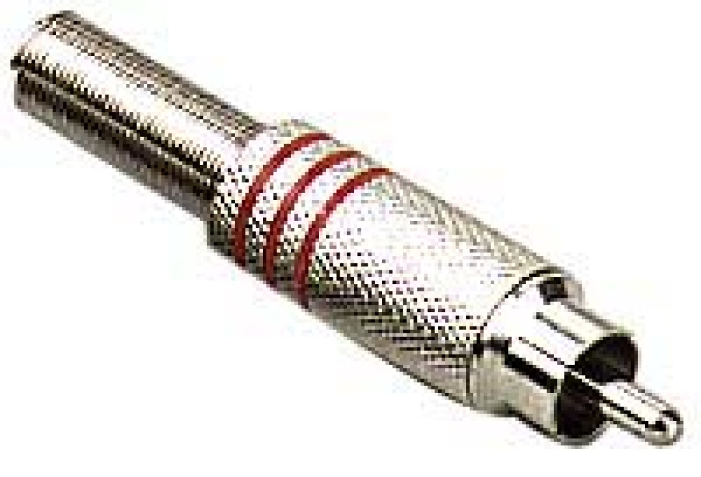Rca Male Plug-Nickel Plated - 2