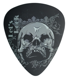 Rock Demon Mousepad RMP-10 Pick Grey Skull