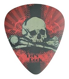 Rock Demon Mousepad RMP-11 Pick Bone Skull