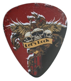 Rock Demon Mousepad RMP-14 Pick Three Skulls