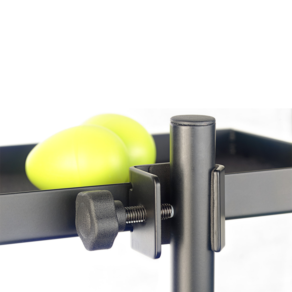 Accessory tray with clamp for stand - 3
