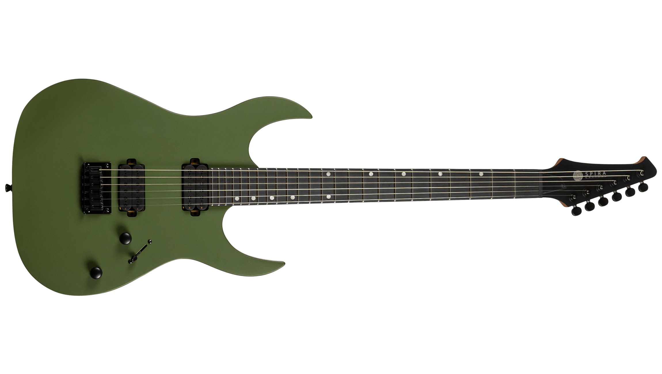 Spira Guitars S-400 Satin Dark green