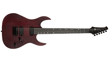 Spira Guitars S-400 Satin Wine red