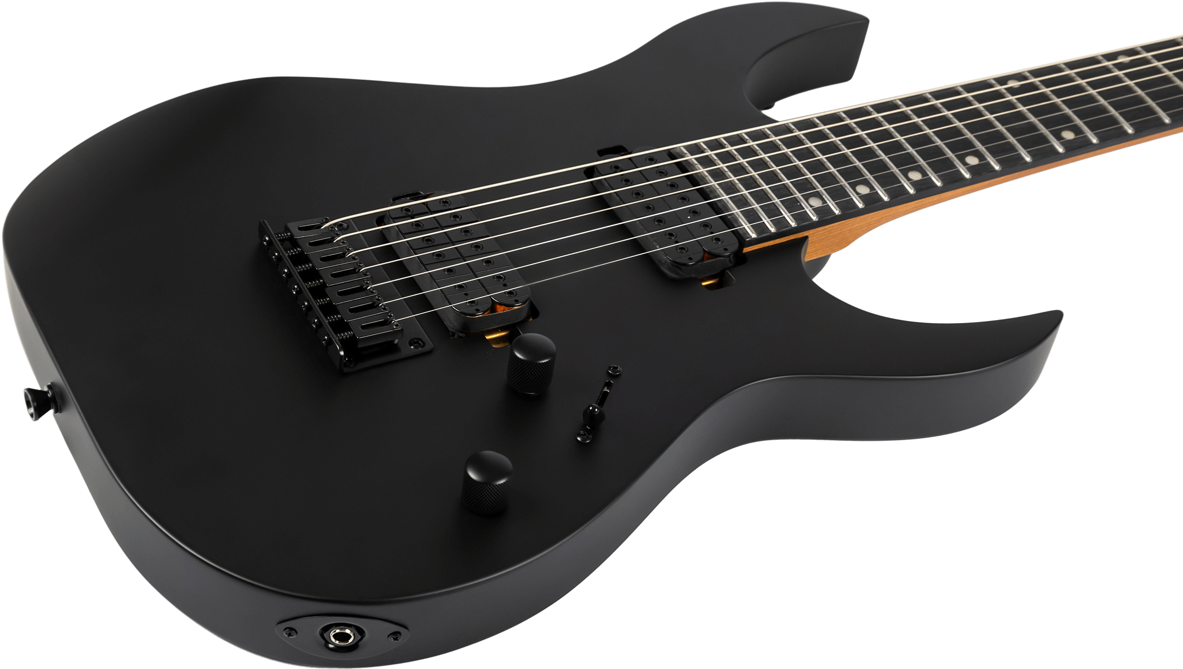 Spira Guitars S-407 Satin Black - 3