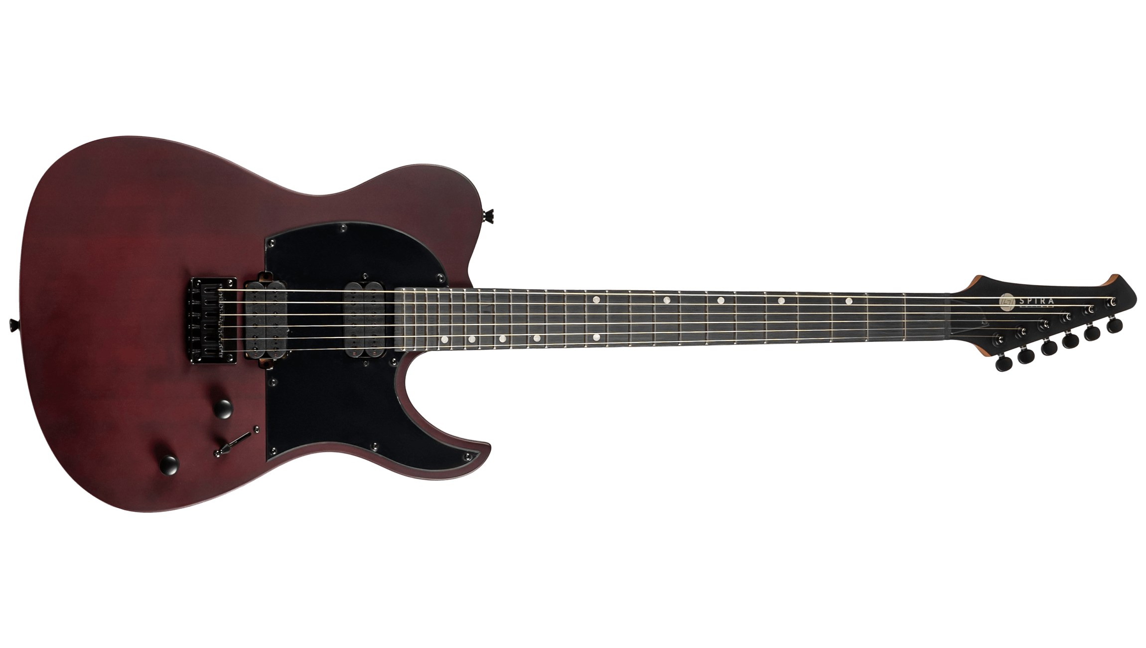 Spira Guitars T-400 Satin Wine red