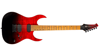 Spira Guitars S-450 Transparent Red