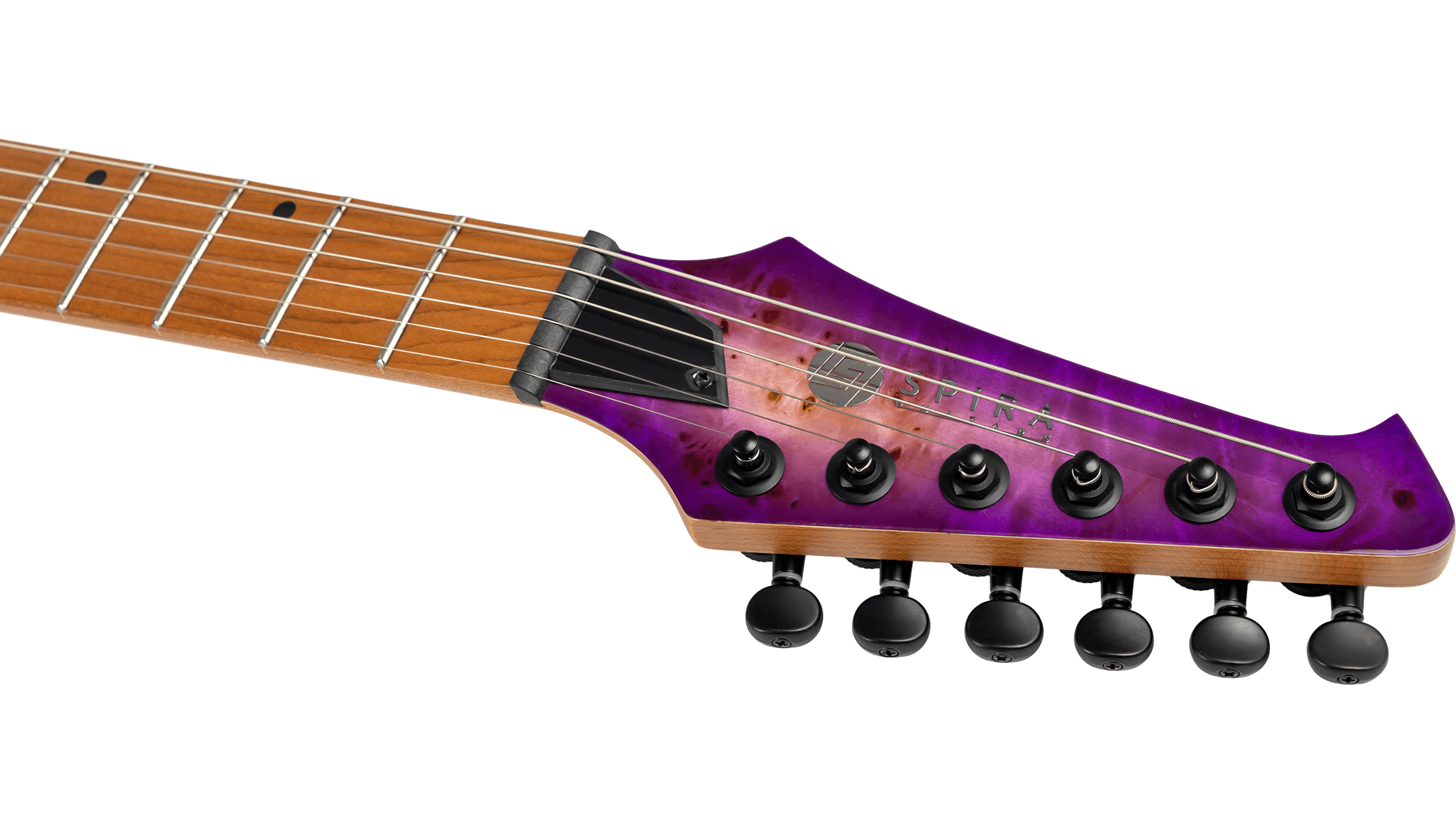 Spira Guitars S-450 Transparent purple - 4