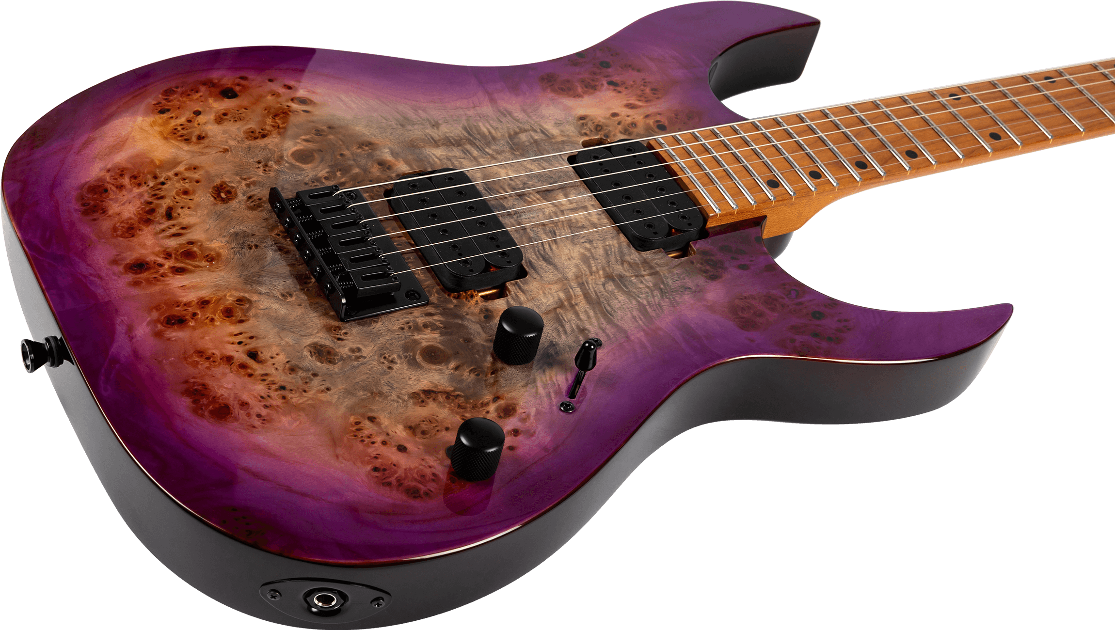 Spira Guitars S-450 Transparent purple - 3