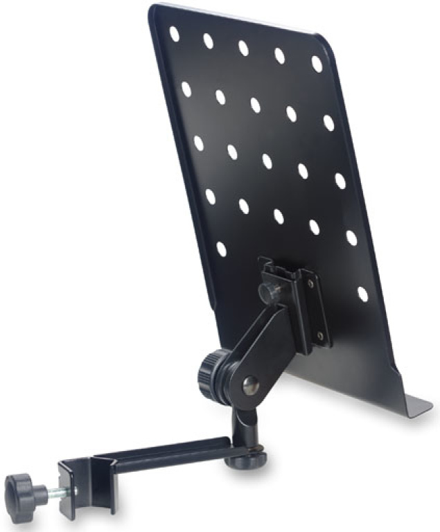 Small Mus.Stand Plate With Arm