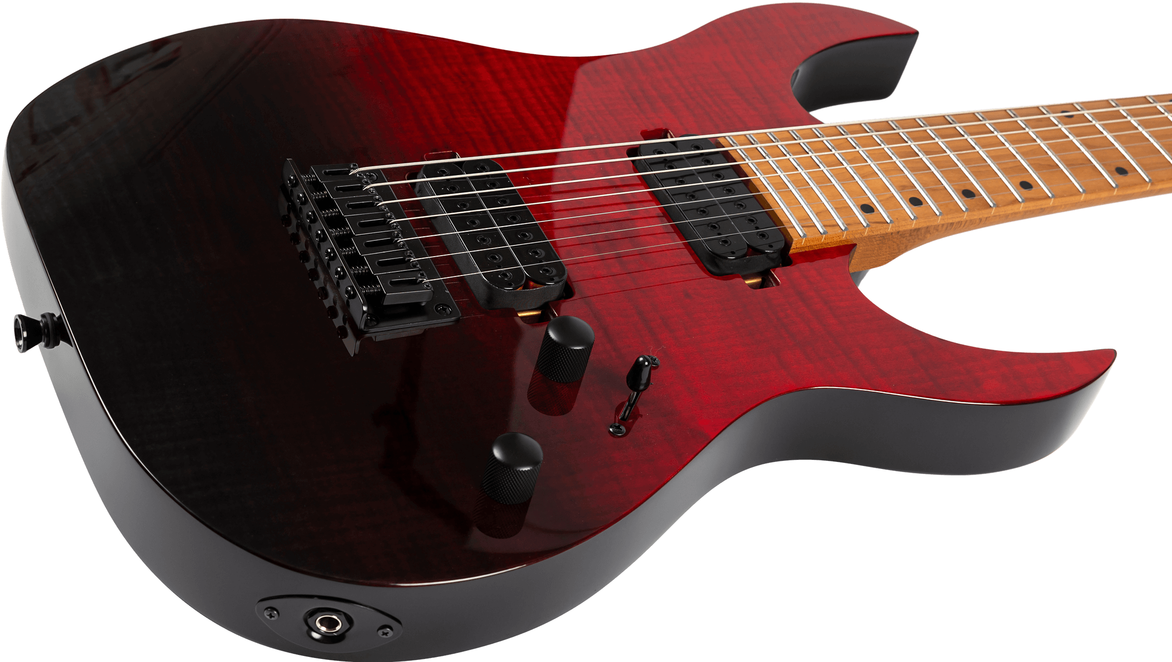Spira Guitars S-457 Transparent Red - 3
