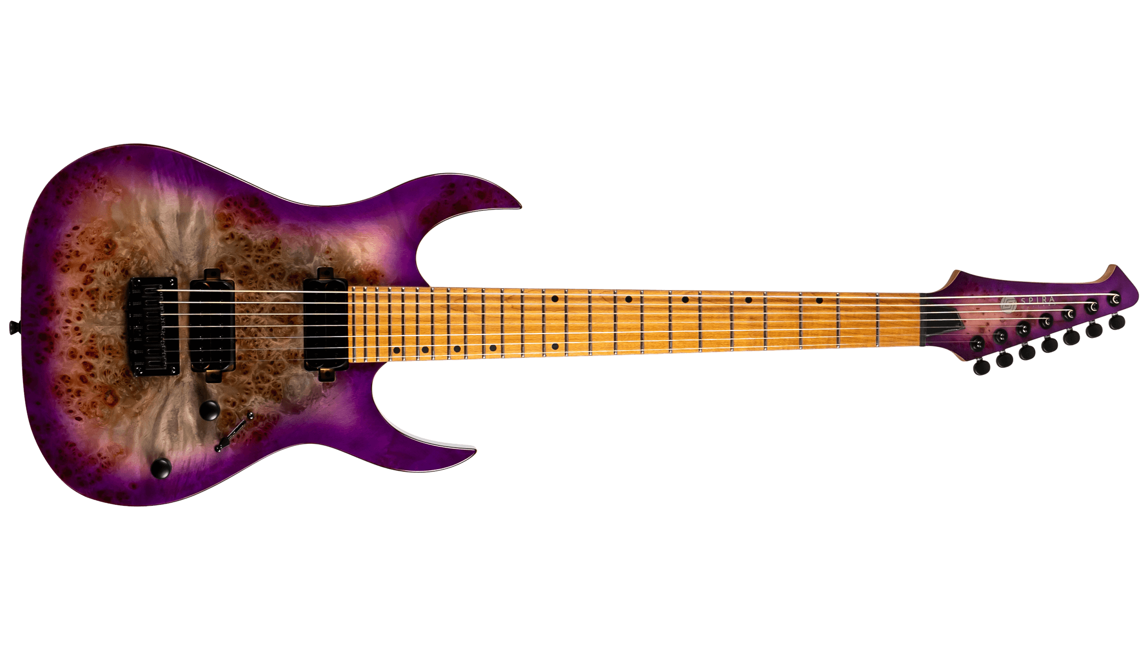 Spira Guitars S-457 Transparent purple