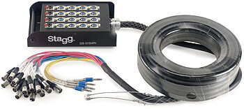 Stagebox 16 Xlr F/4 Jack M-15M