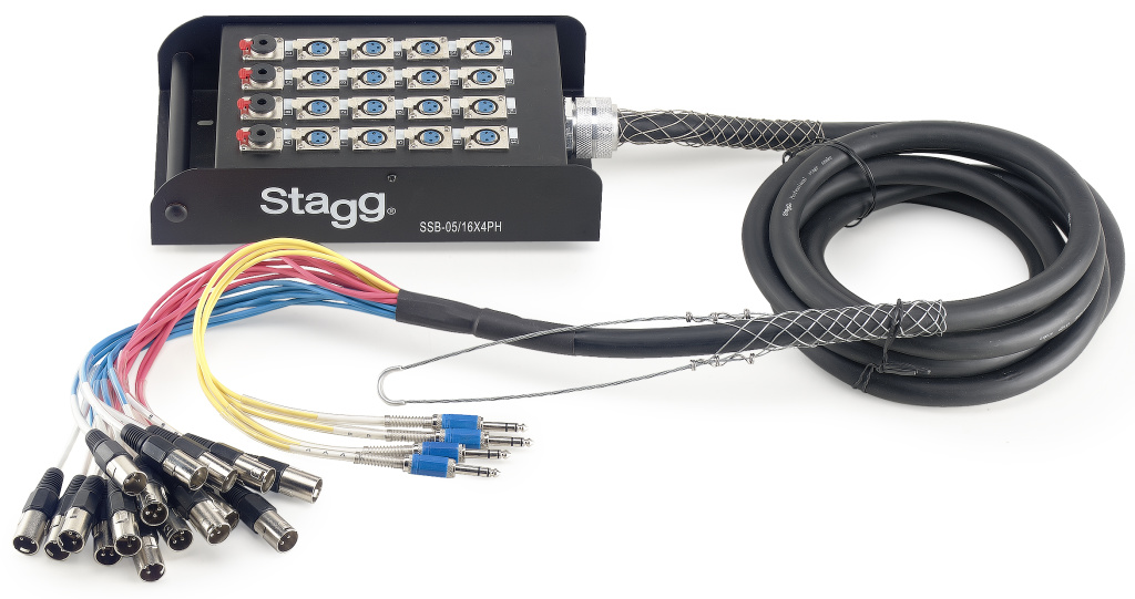 Stagebox 16 Xlr F/4 Jack M-5M