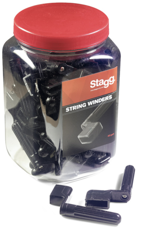 String Winder-40 Pcs/Jar Black