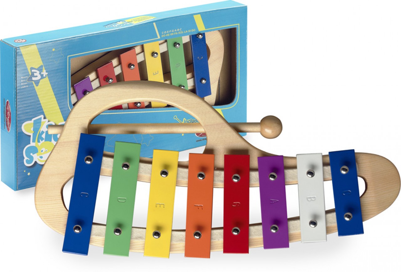 Metallophone Curved 8 Keys