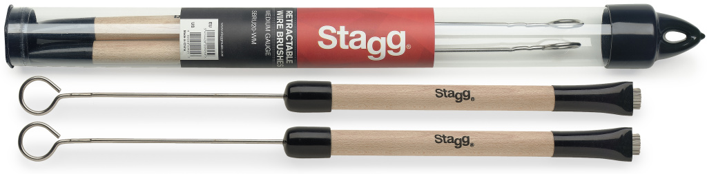 Telescop.Brushes-Wooden Handle