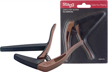 Flat Trig Capo Class Wood Dark