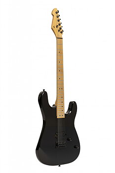Electric Guitar  METAL 1 Humbucker BK        