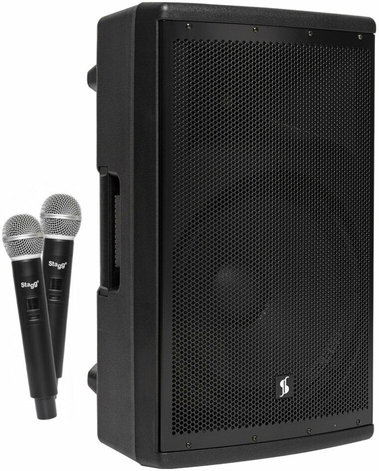 12" Battery Powered Speaker BT+2st UHF EU        