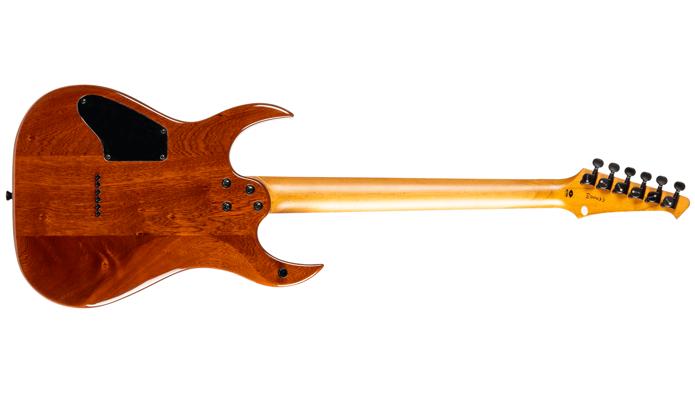 Spira Guitars S-500 QAB Trans Aqua Blue - 2