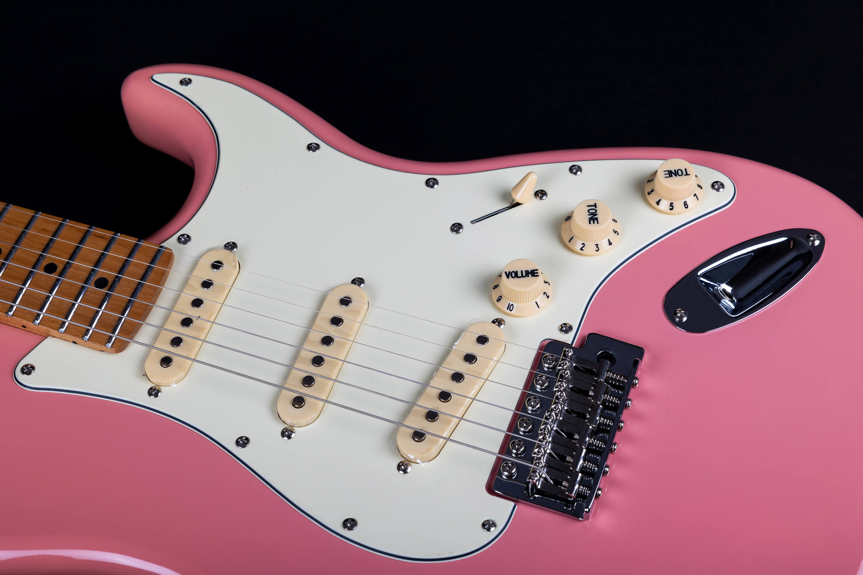 Jet Guitars JS-300  Burgundy Pink - 3