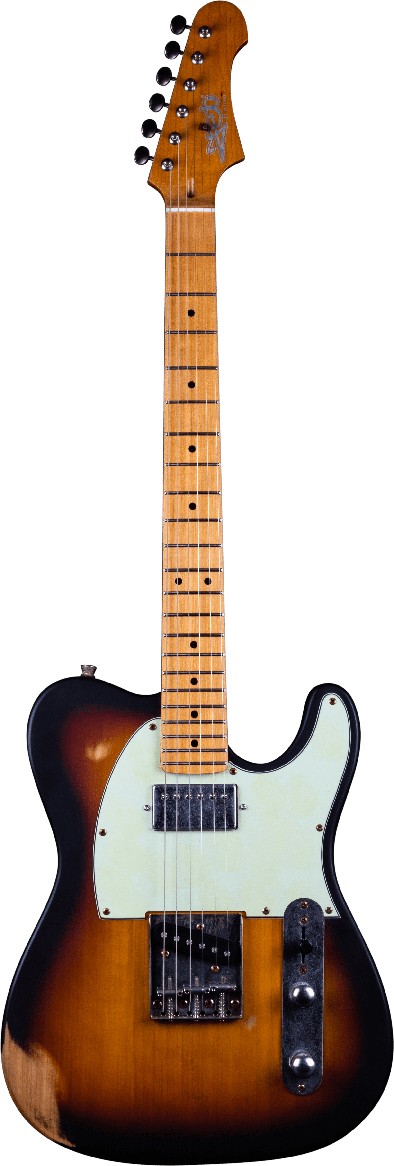 Jet Guitars JT-350 Sunburst Distressed
