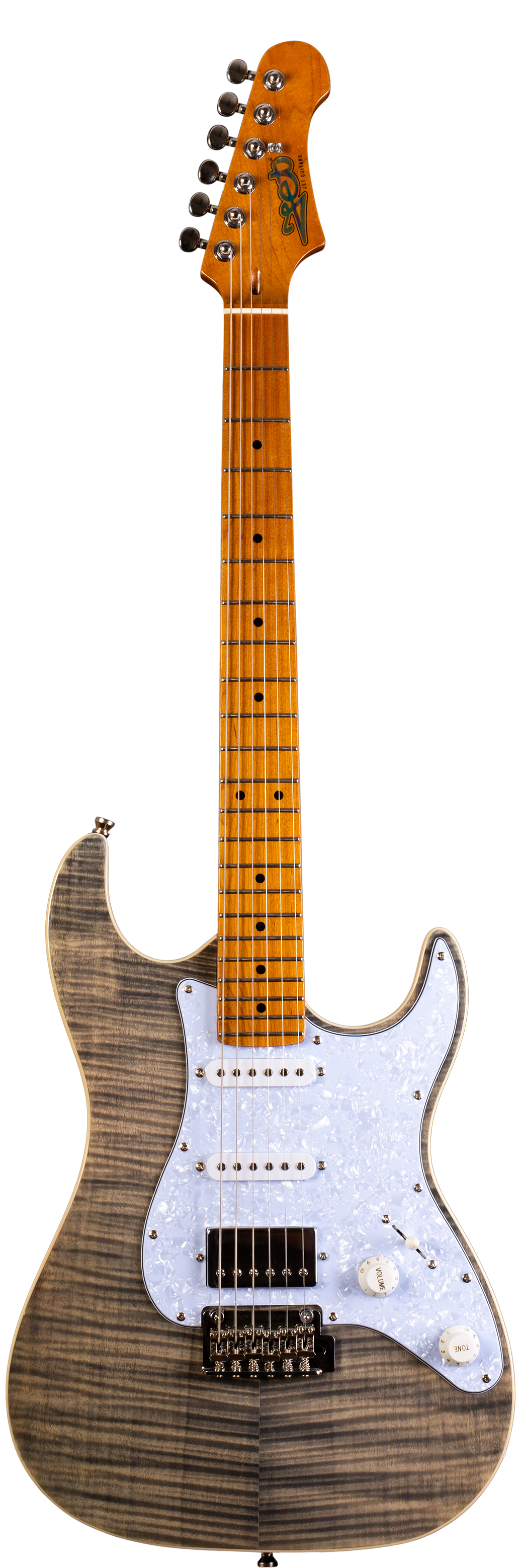 Jet Guitars JS-450 Trans Black