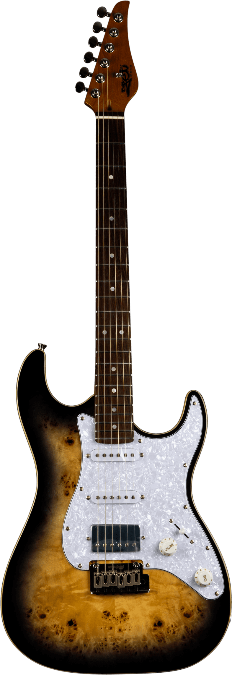 Jet Guitars JS-450Q Trans Brown