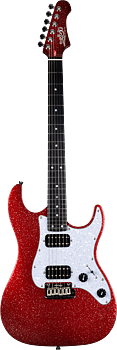 Jet Guitars JS-500 Red Sparkle