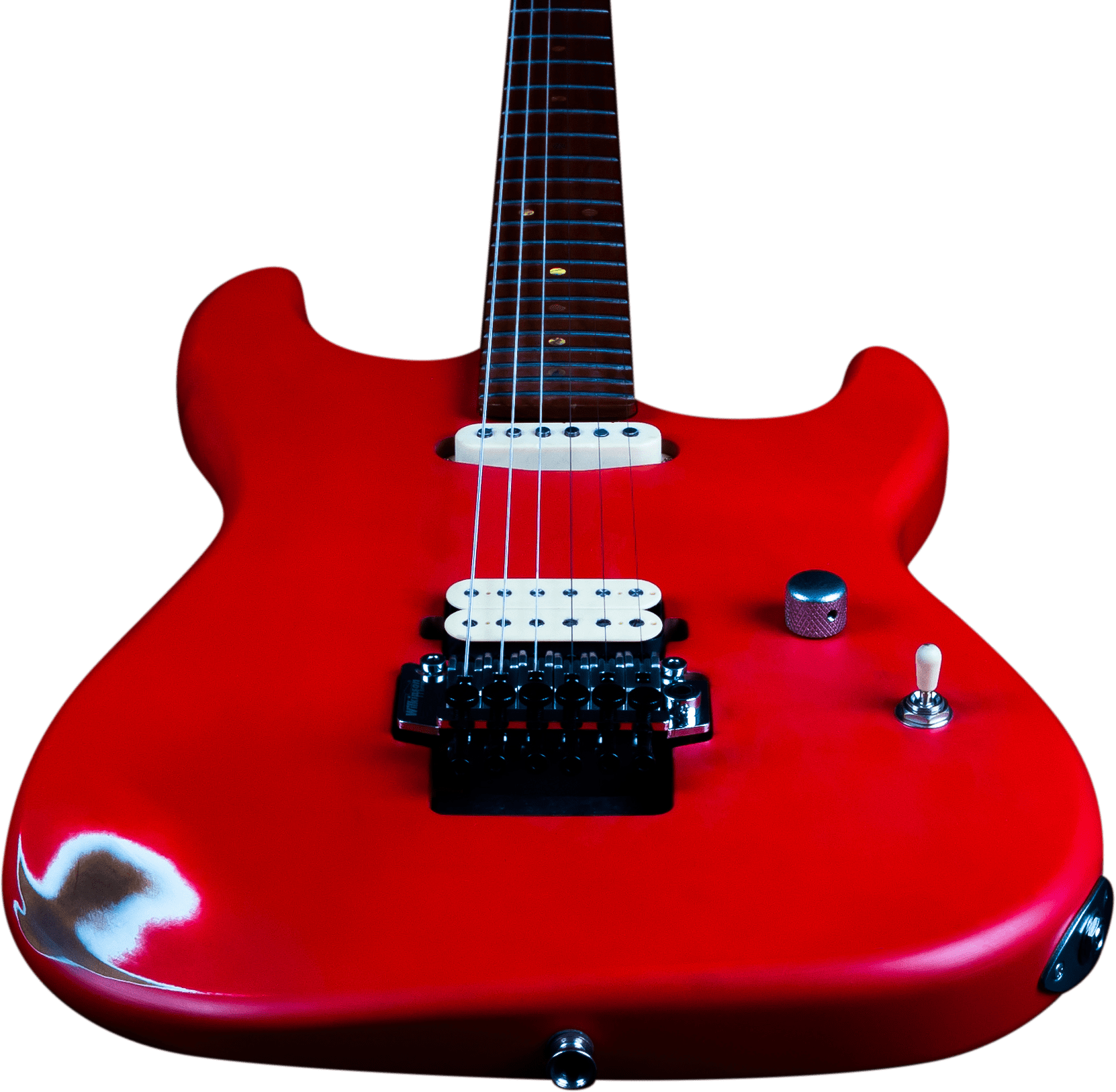 Jet Guitars JS-850 RLC (Reliced) Red - 4