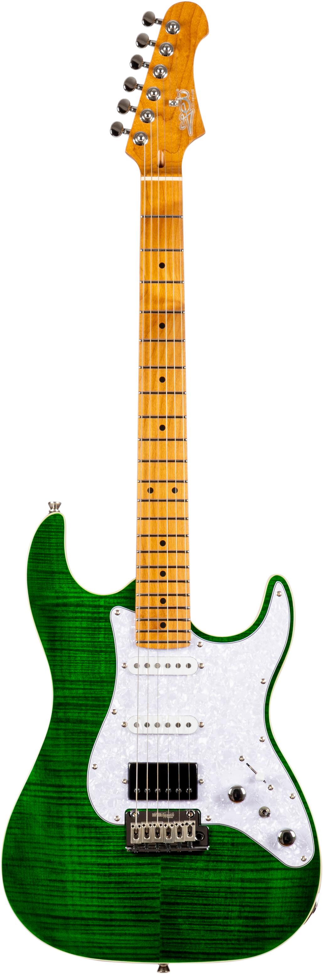 Jet Guitars JS-600 Trans Green