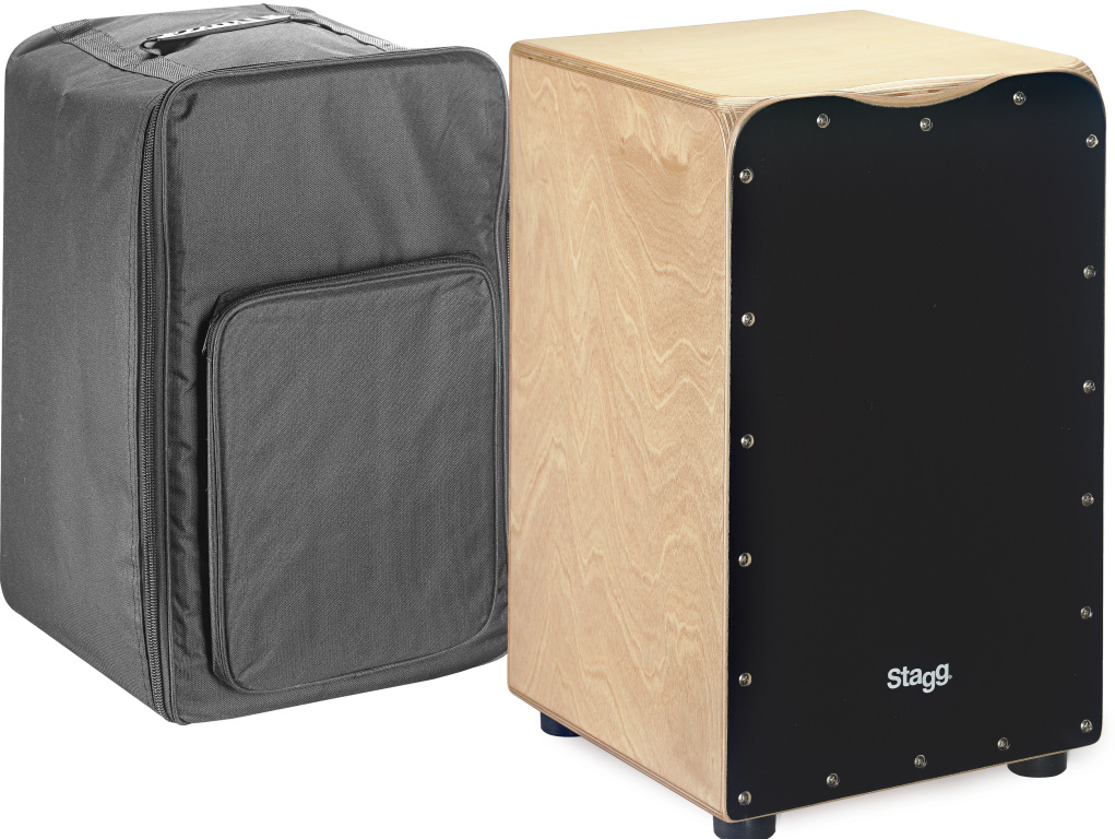 Medium Sized Black Cajon+Bag