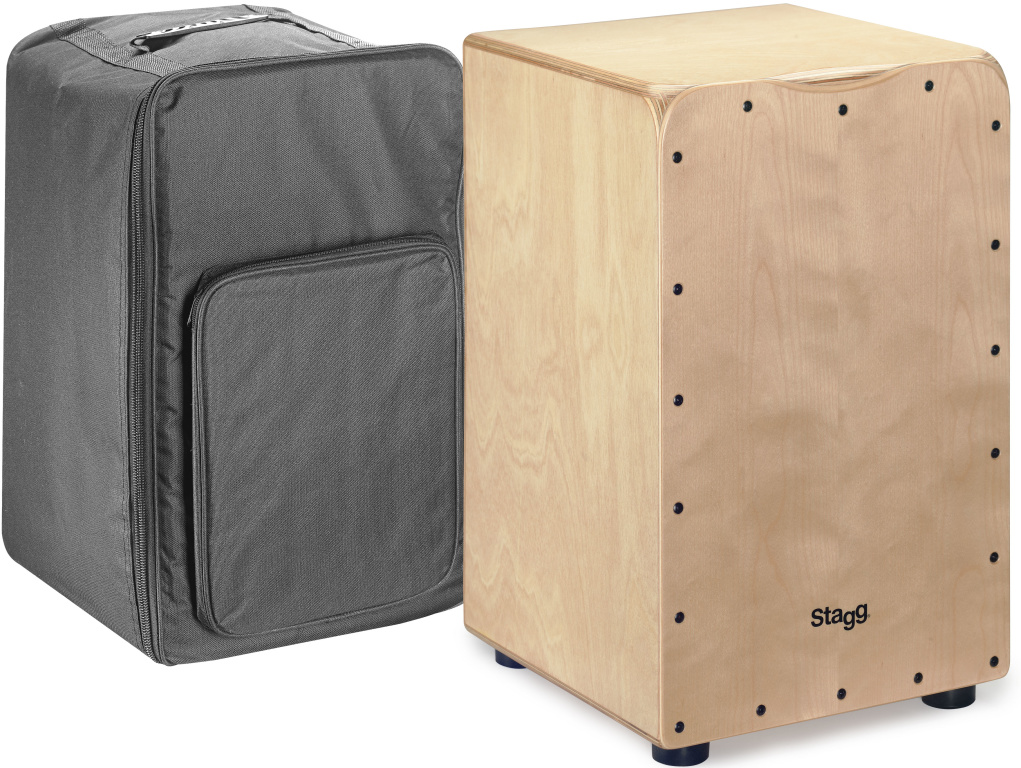 Medium Sized Natural Cajon+Bag