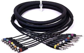 Multipiska tele mono/ RCA mono  5 meter
