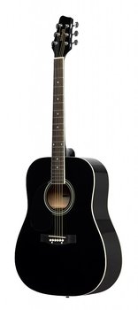 4/4 Dreadnought Ac.Gt.-Black