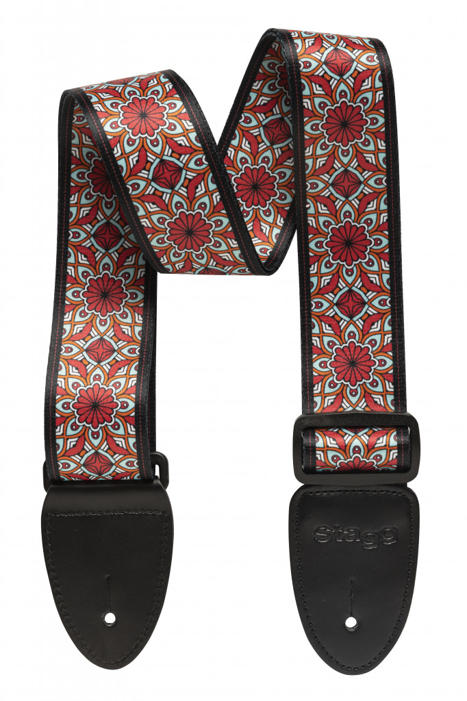 TERYLENE STRAP MANDALA Red
