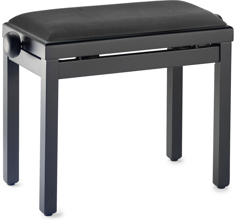 Black Pianobench Mat+Velvettop