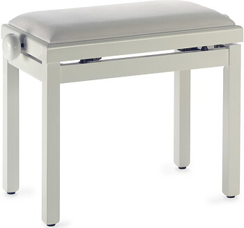 Ivory Bench Glos+White Vel Top