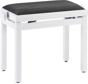 White Bench Mat+Bk Veltop