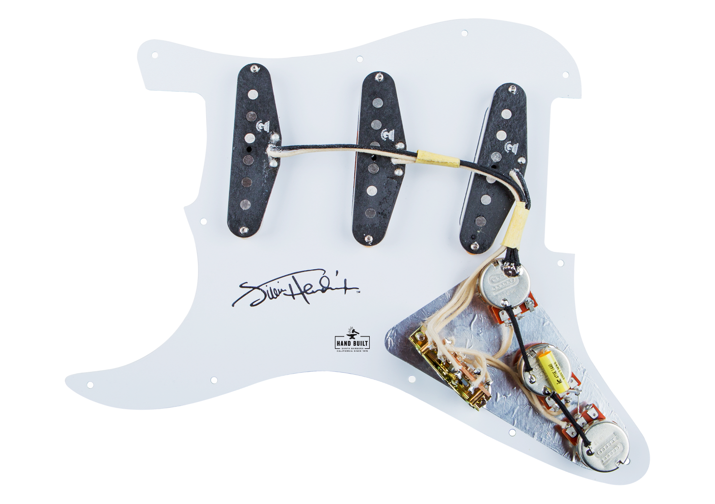 Jimi Hendrix Loaded Pickguard Voodoo - 3