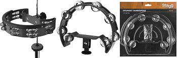 1/2 Moon Drumset Tamb,Black