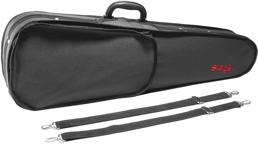 1/4 Violon Soft Case-Black